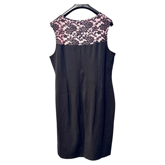 Bionco Nygord XL dress Made in Canada black with lace‎ detail Made in Canada - Picture 4 of 4